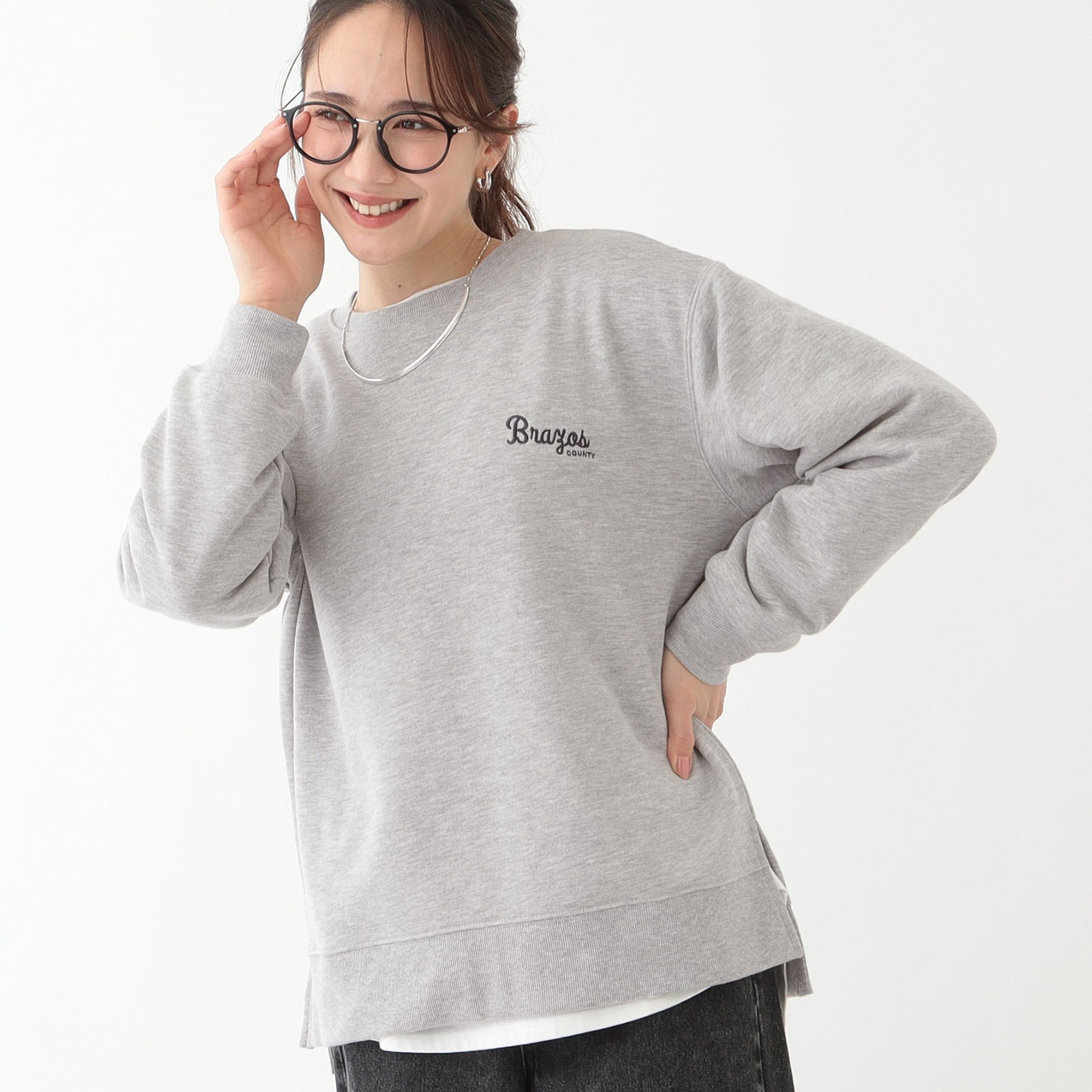 シューラルー SHOO・LA・RUE グラフィックスウェット