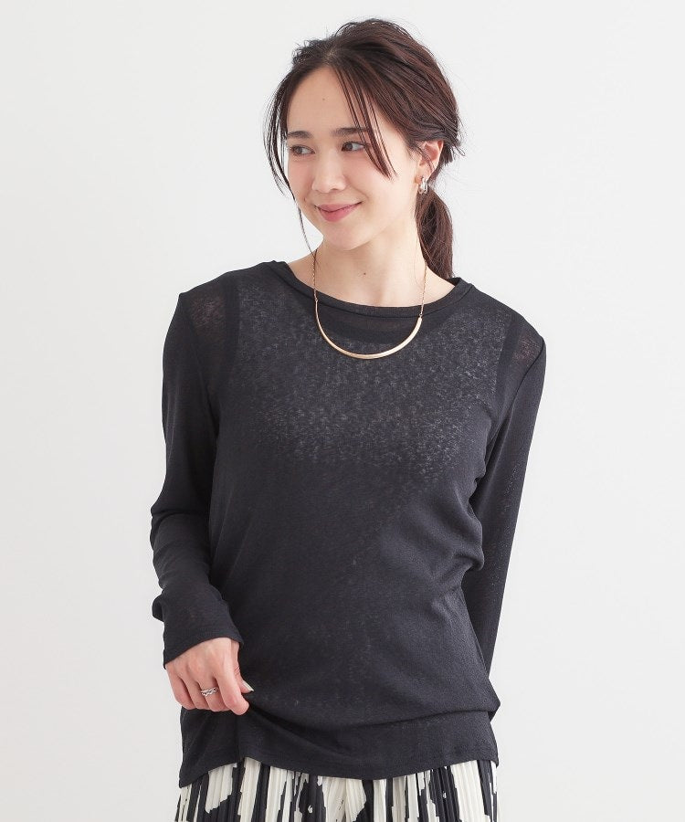 シューラルー SHOO・LA・RUE 1セットあると便利 シアーレイヤードロンTセット （ベージュ(052)） ベージュ(052)