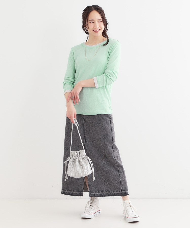 シューラルー SHOO・LA・RUE 1セットあると便利 シアーレイヤードロンTセット （ベージュ(052)） ベージュ(052)
