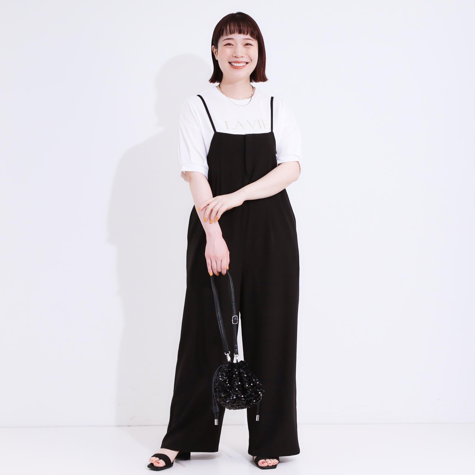 シューラルー SHOO・LA・RUE 【ひんやり／UVカット】ラメ発泡アソートTシャツ （パープル(081)） パープル(081)