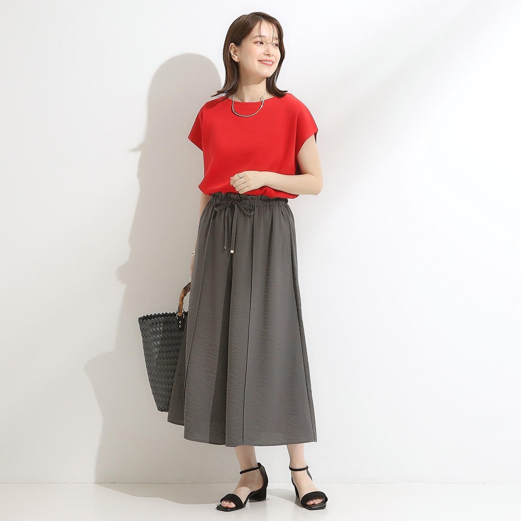 シューラルー SHOO・LA・RUE 【シューアイス/洗える】総針フレンチニット （ネイビー(094)） ネイビー(094)