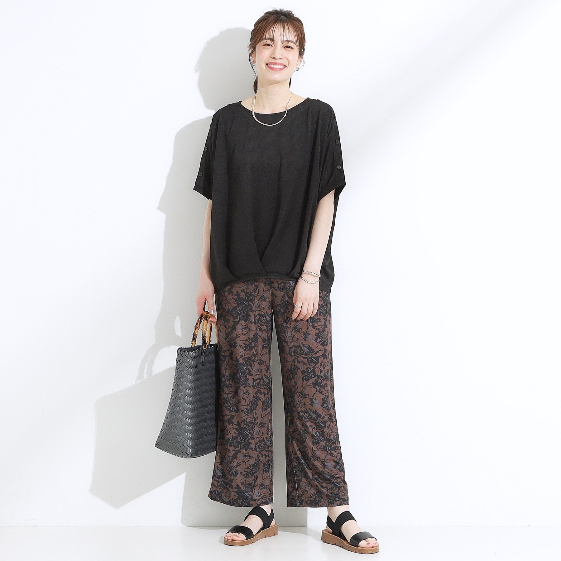 シューラルー SHOO・LA・RUE 【ひんやり】高気温でも快適に インせず決まるドルマン （ベージュ(352)） ベージュ(352)