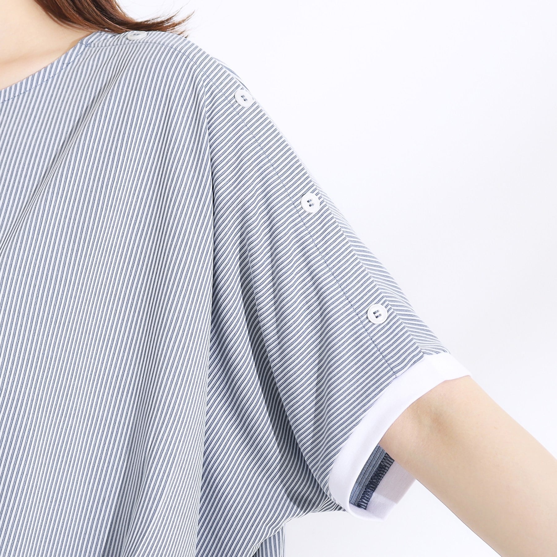 シューラルー SHOO・LA・RUE 【ひんやり】高気温でも快適に インせず決まるドルマン （ベージュ(352)） ベージュ(352)