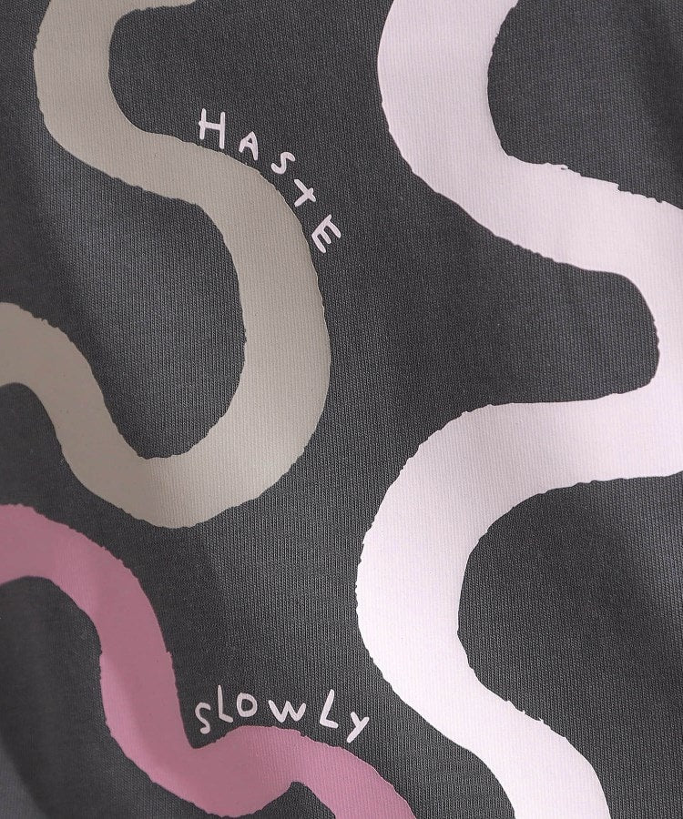 シューラルー SHOO･LA･RUE 【SーLL/ひんやり/汗ジミ軽減/UVカット】グラフィックアソートTシャツ （ライトピンク(870)） ライトピンク(870)