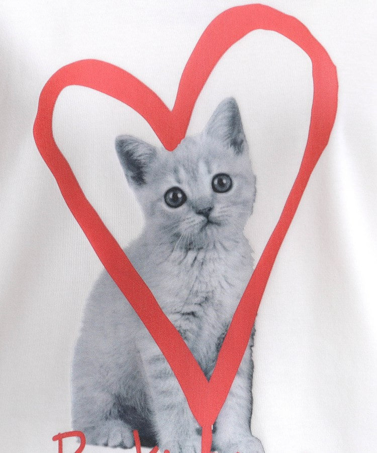 シューラルー SHOO･LA･RUE 【SーLL/ひんやり/汗ジミ軽減/UVカット】グラフィックアソートTシャツ （ライトピンク(870)） ライトピンク(870)