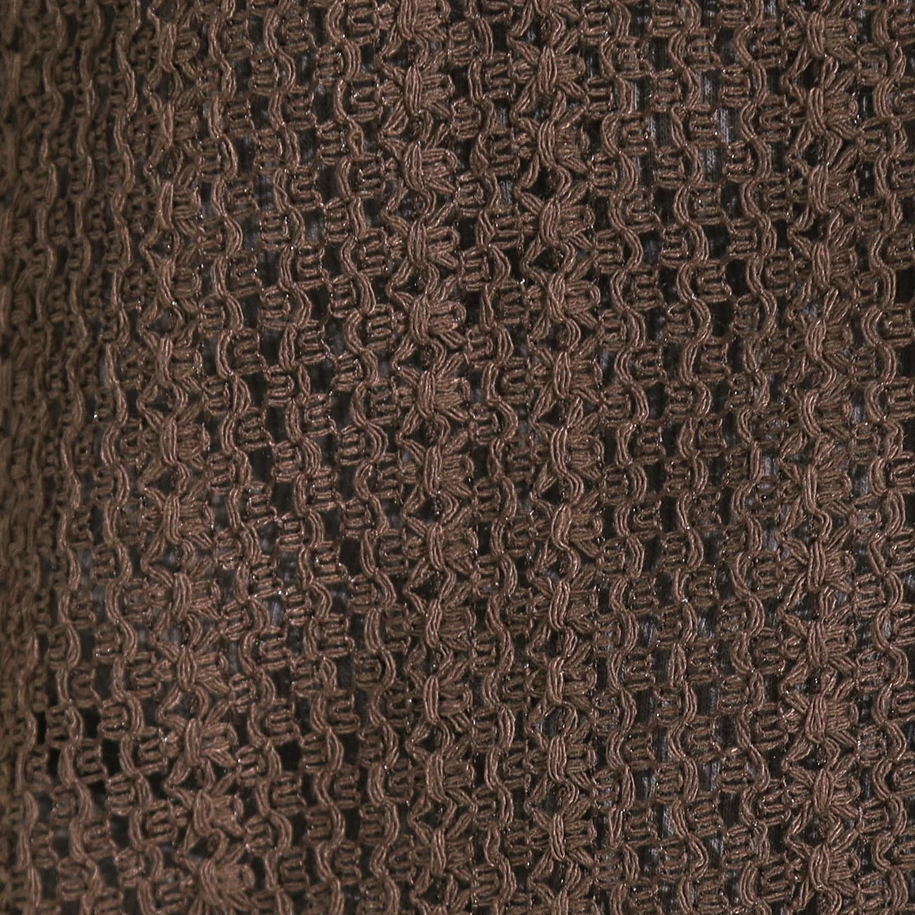 シューラルー SHOO・LA・RUE レーシィな素材感が涼やかなブルゾン （ブラウン(043)） ブラウン(043)