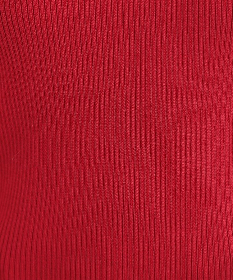 シューラルー SHOO･LA･RUE 【洗濯機可】ちくちくしにくい やわらかリブハイネックニット （チャコールグレー(014)） チャコールグレー(014)