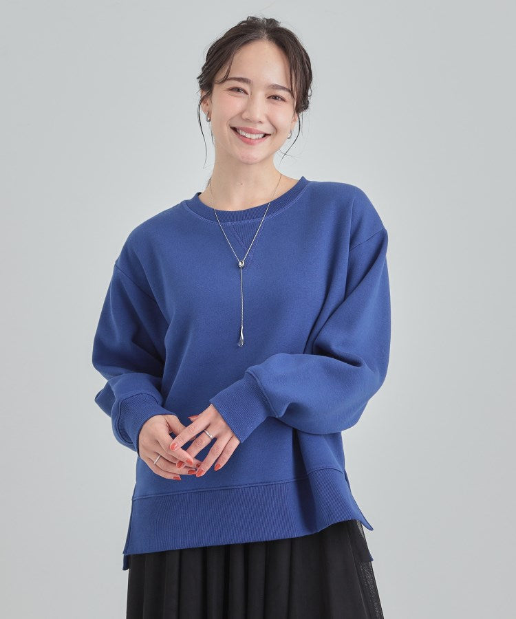 シューラルー SHOO･LA･RUE 【あったか】ガゼット付き裏起毛スウェット （レッド(063)） レッド(063)