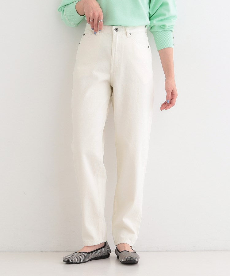 シューラルー SHOO･LA･RUE 【SHOO・LA・RUE DENIM】テーパードパンツ （ネイビー(094)） ネイビー(094)