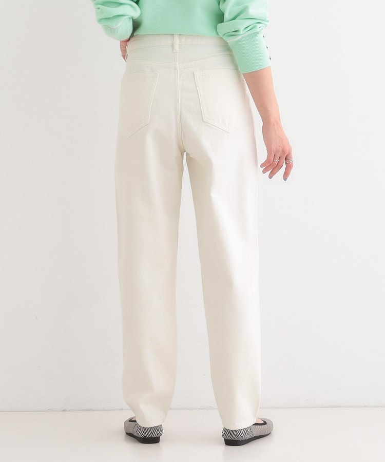 シューラルー SHOO･LA･RUE 【SHOO・LA・RUE DENIM】テーパードパンツ （ネイビー(094)） ネイビー(094)