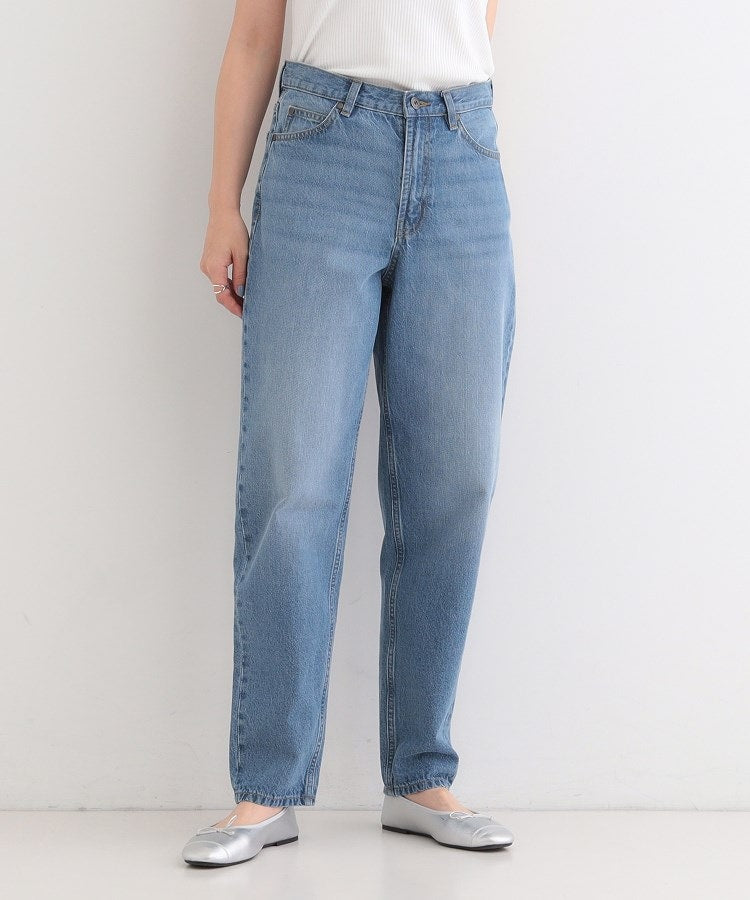 シューラルー SHOO･LA･RUE 【SHOO・LA・RUE DENIM】テーパードパンツ （ネイビー(094)） ネイビー(094)