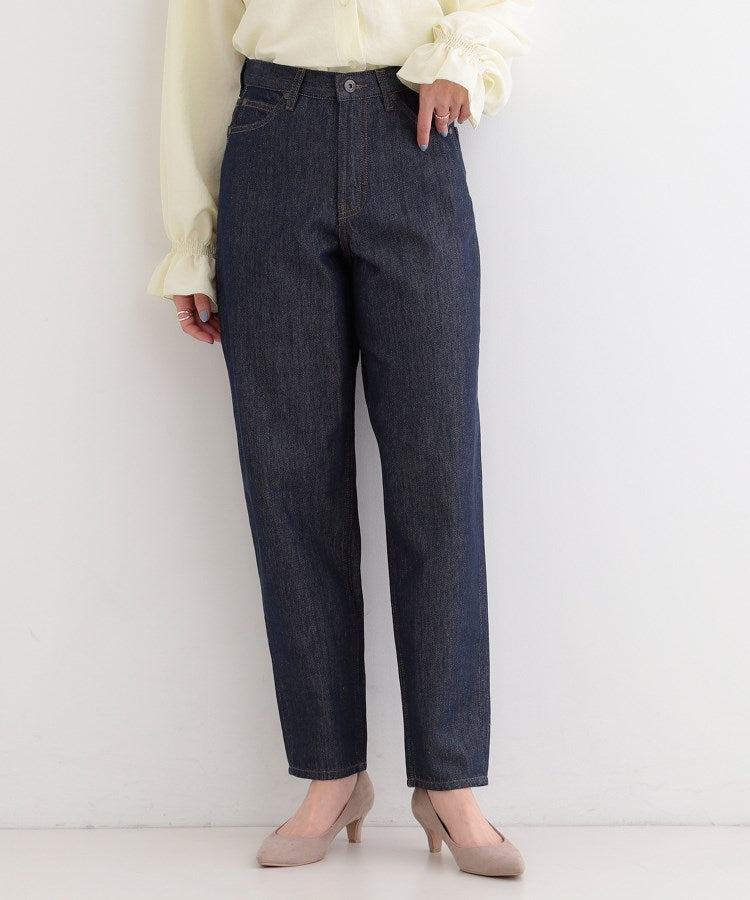 シューラルー SHOO･LA･RUE 【SHOO・LA・RUE DENIM】テーパードパンツ （ネイビー(094)） ネイビー(094)