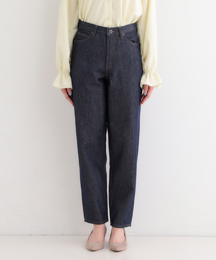 シューラルー SHOO･LA･RUE 【SHOO・LA・RUE DENIM】テーパードパンツ （ネイビー(094)） ネイビー(094)