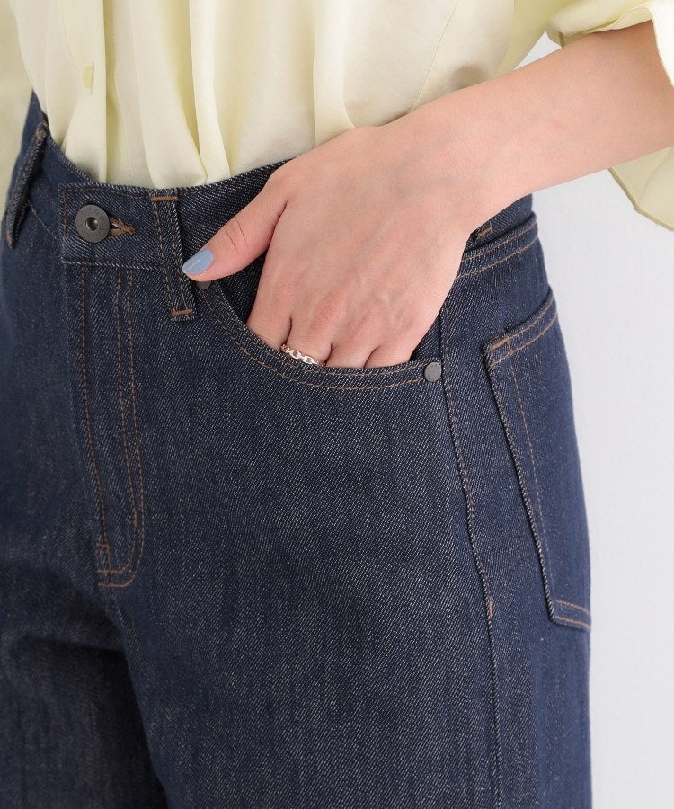 シューラルー SHOO･LA･RUE 【SHOO・LA・RUE DENIM】テーパードパンツ （ネイビー(094)） ネイビー(094)