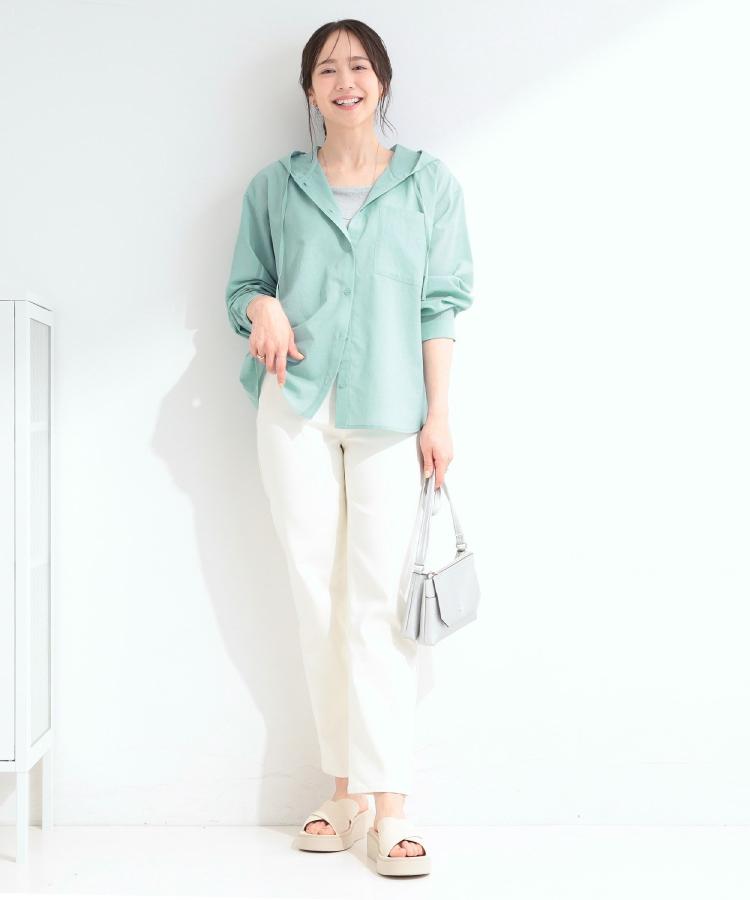 シューラルー SHOO･LA･RUE 【SHOO・LA・RUE DENIM】テーパードパンツ （ネイビー(094)） ネイビー(094)