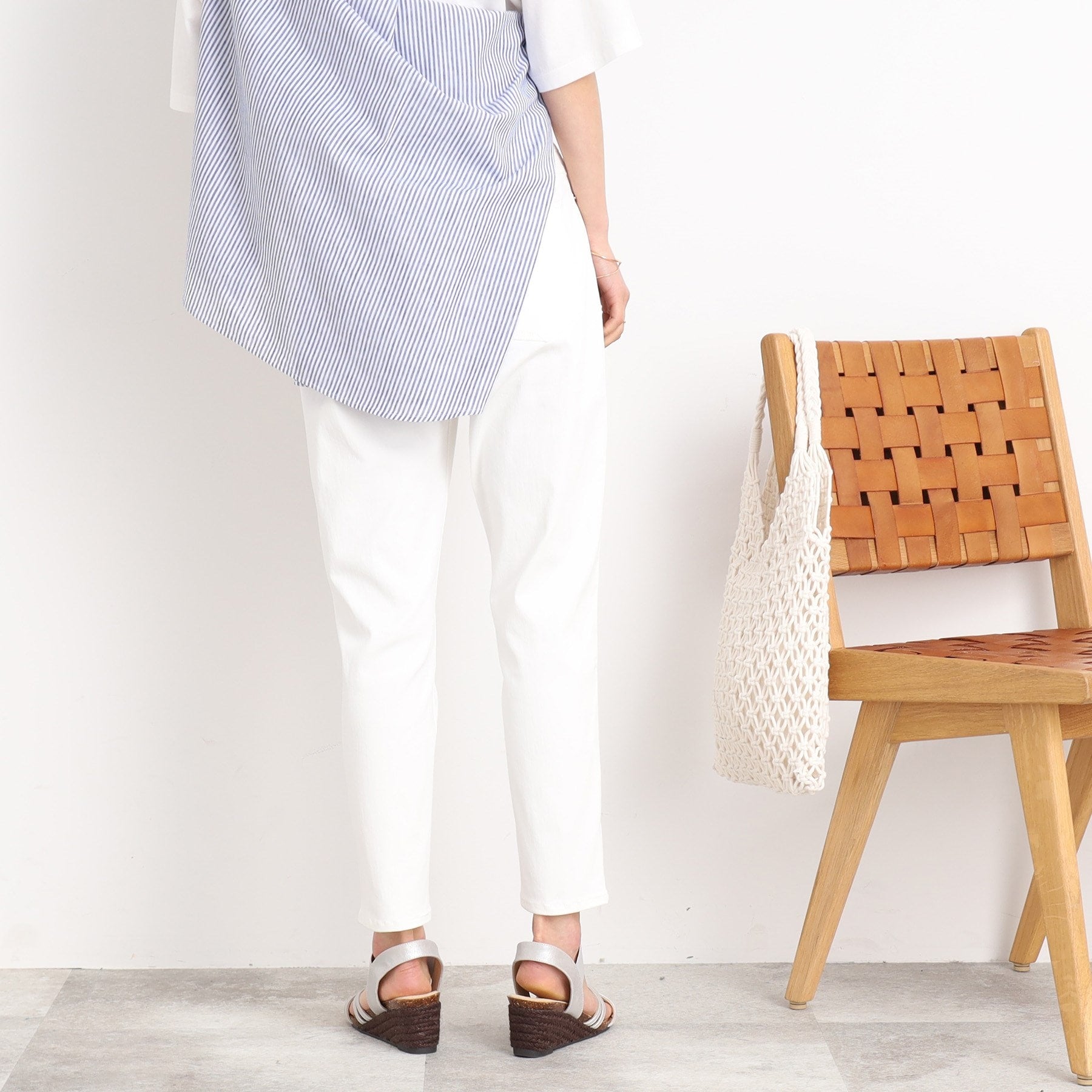 我想擁有一個shuraloo shoo，la，rue [uv/contact cool cool]涼瘦褲子