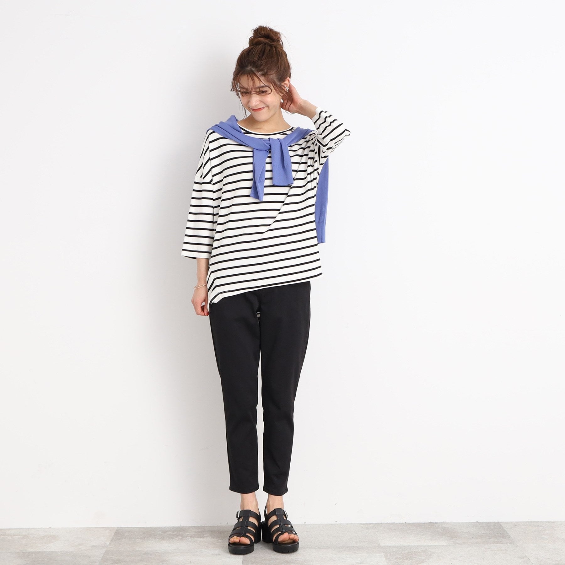 我想擁有一個shuraloo shoo，la，rue [uv/contact cool cool]涼瘦褲子