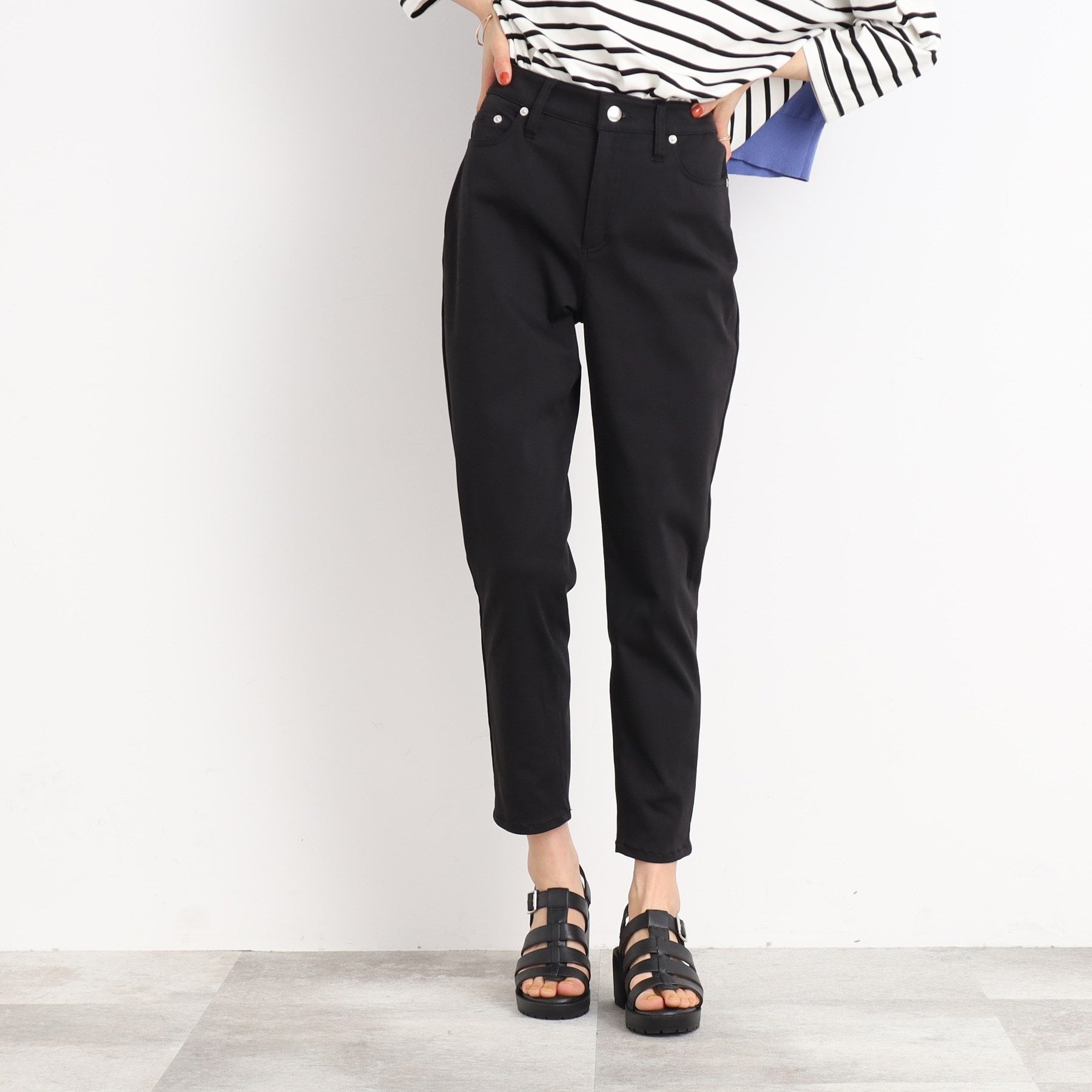 我想擁有一個shuraloo shoo，la，rue [uv/contact cool cool]涼瘦褲子