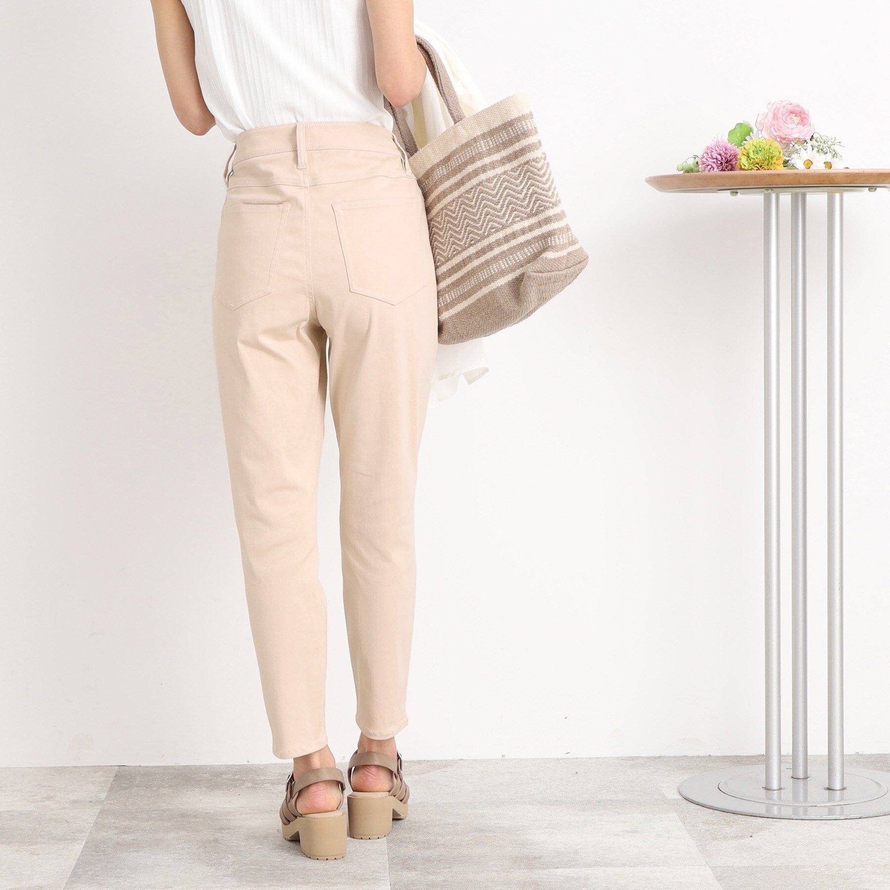 我想擁有一個shuraloo shoo，la，rue [uv/contact cool cool]涼瘦褲子