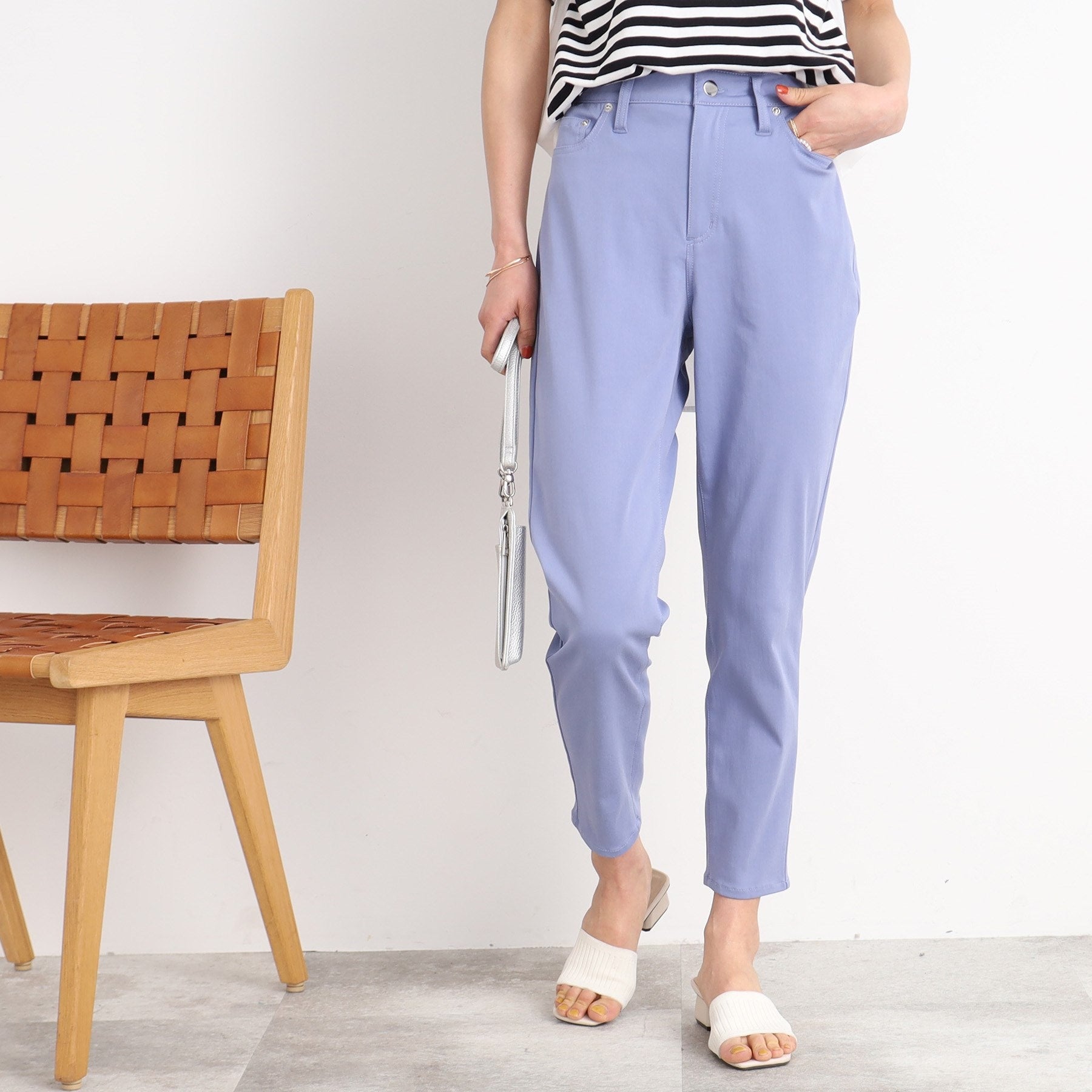 我想擁有一個shuraloo shoo，la，rue [uv/contact cool cool]涼瘦褲子