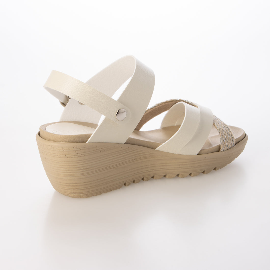 シュッテ Shutte レディースカジュアルサンダル （WHT） WHT