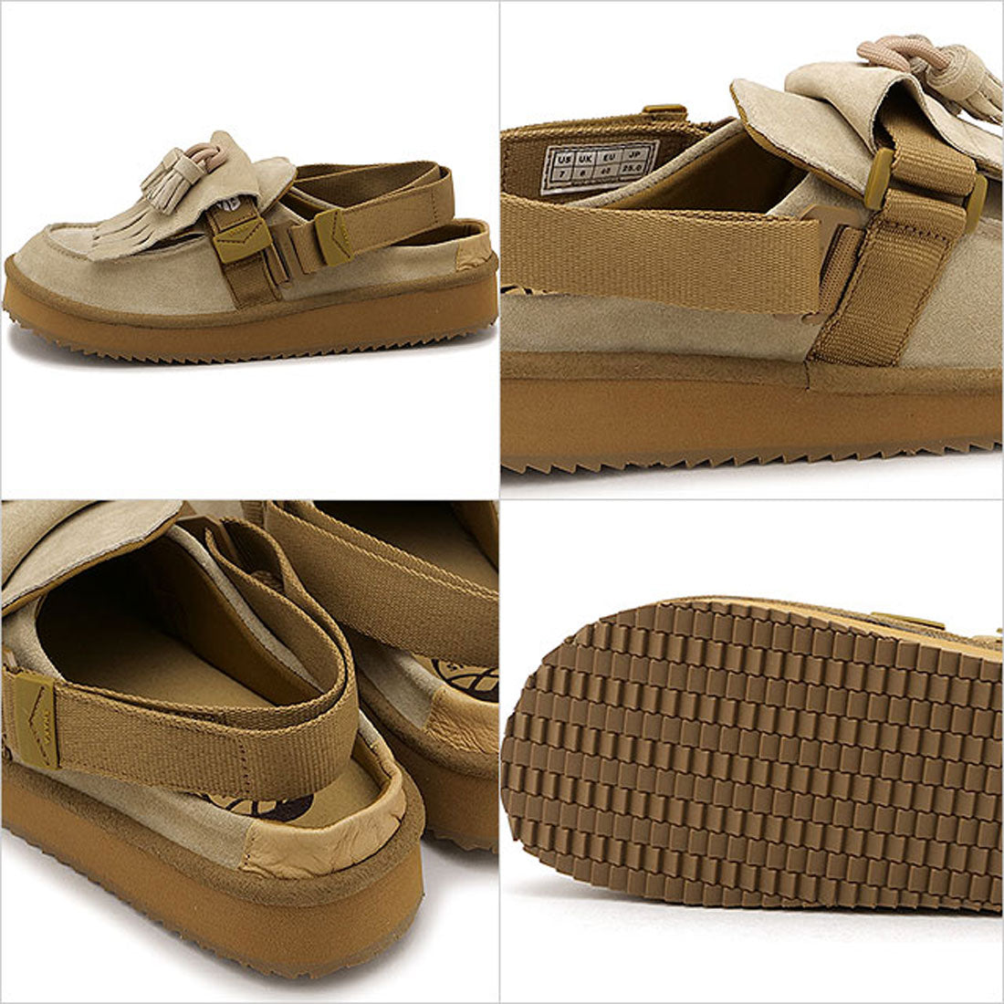 シャカ SHAKA MOC MULE TASSEL SUEDE Beige [SK-296] （Beige） Beige
