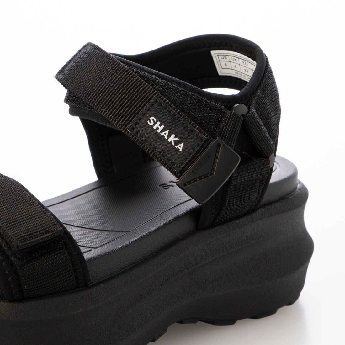 シャカ SHAKA NEO BUNGY S CHUNKY GES （BLACK） BLACK