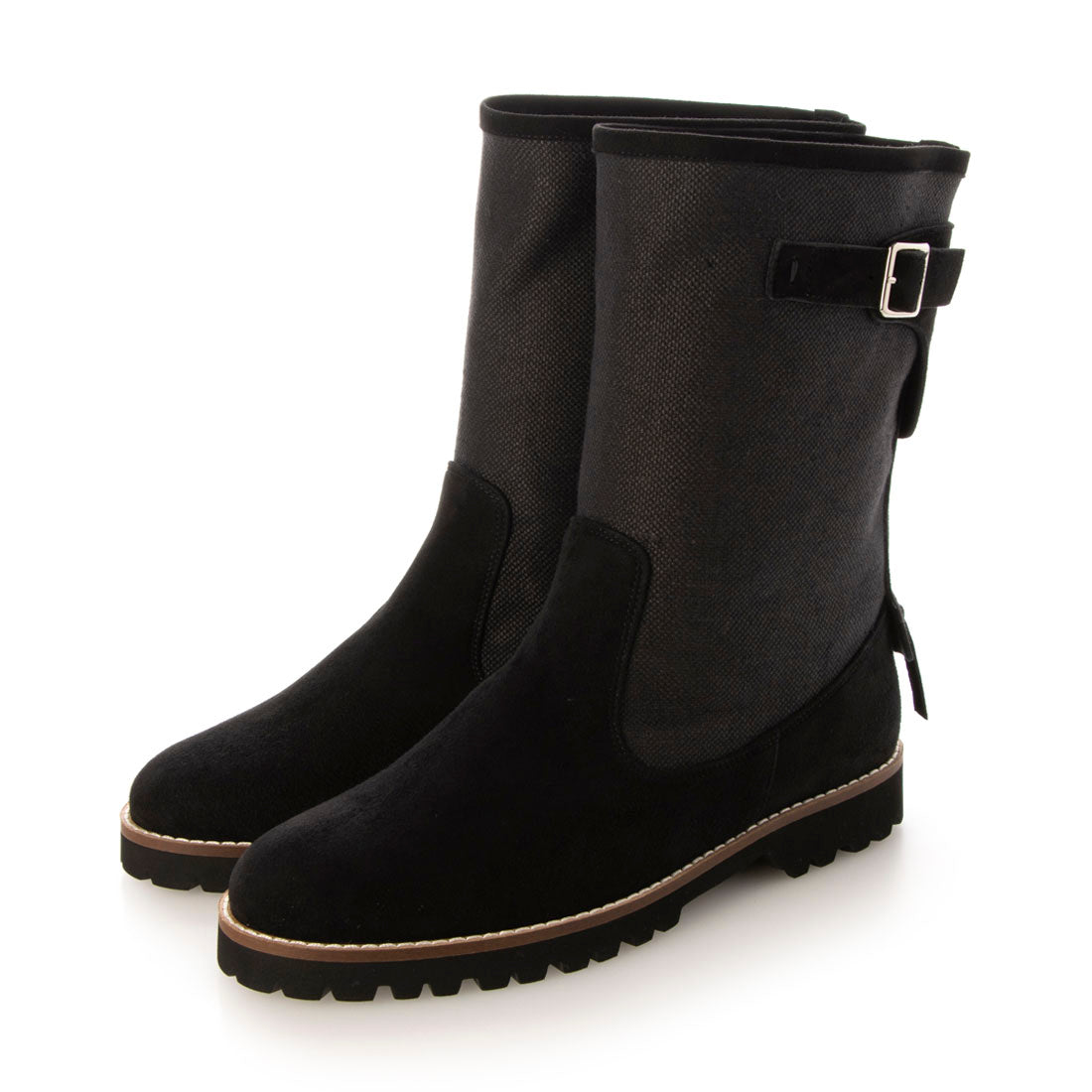 シューギャラリーオオタ SHOE GALLERY OTA 素材コンビショートブーツ