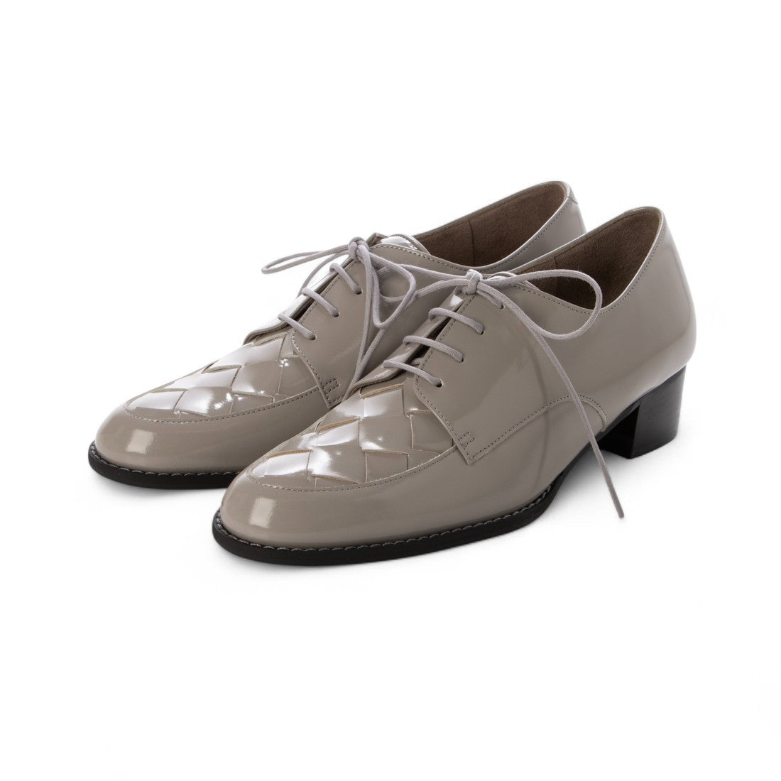 シューギャラリーオオタ SHOE GALLERY OTA メッシュローファーパンプス （GY） GY