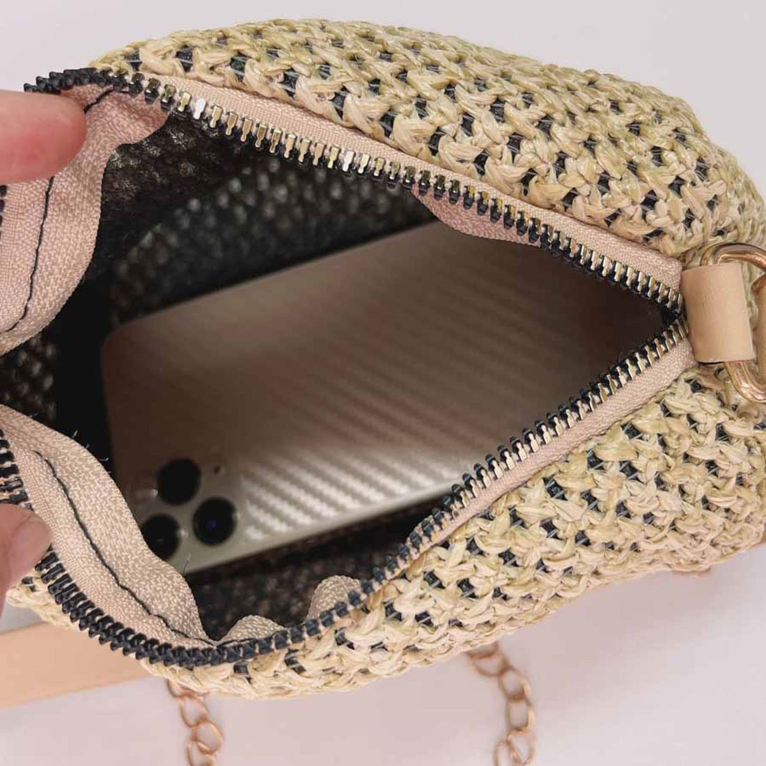 ショッピングゴー shoppinggo ミニ ショルダーバッグ トートバッグ レディース 小さめ 軽量 斜め掛け バック レース カバン サマーバッグ