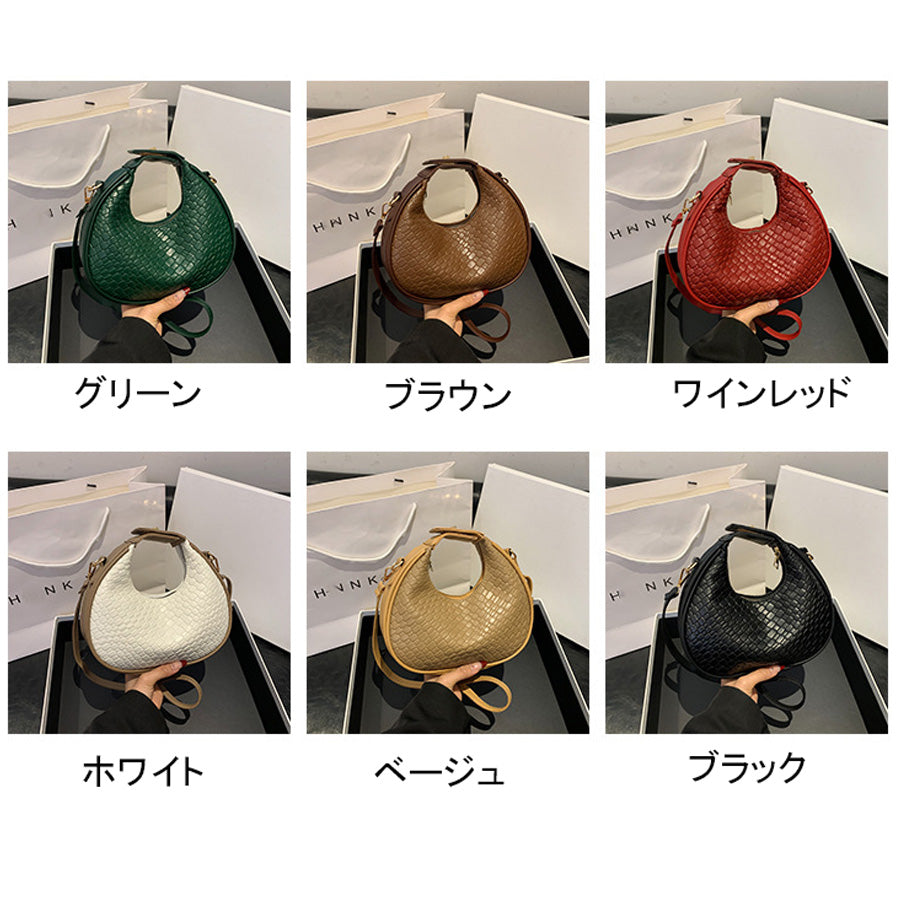 ショッピングゴー shoppinggo ニバッグ ショルダーバッグ レディース 斜めがけ 黒 小さめ 軽量 大人 肩掛け 2way 韓国 カジュアル おしゃれ