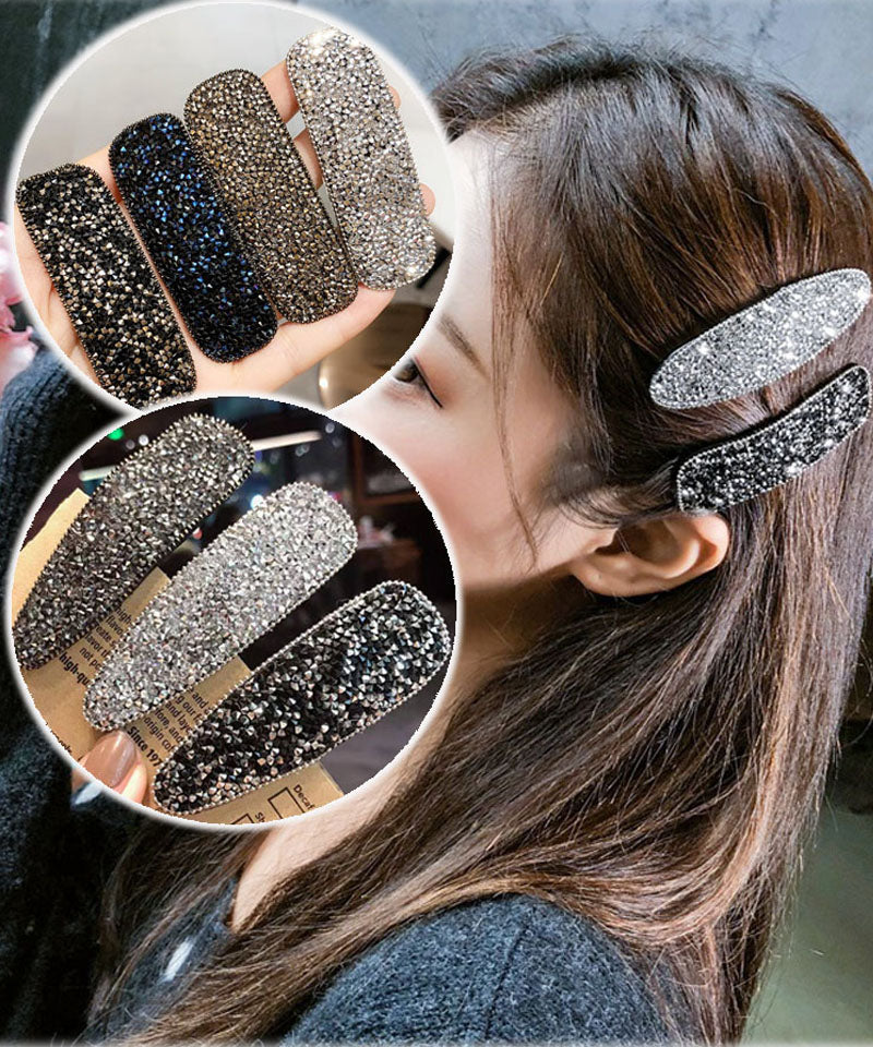 ショッピングゴー shoppinggo キラキラヘアピン ヘアピン ヘアアクセサリー 髪飾り ヘア留め 前髪 サイド髪 小物 おしゃれ お洒落 かわいい 上品 パーティー飾り