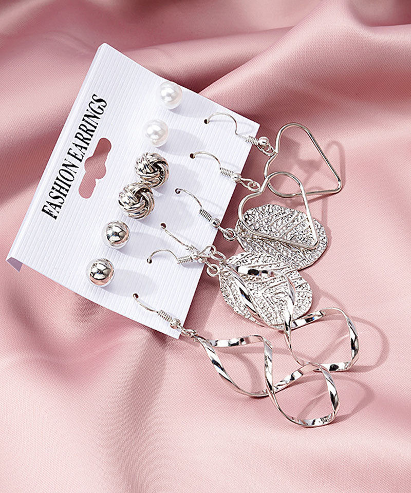ショッピングゴー shoppinggo ピアス セット 6点セットピアス スタッドピアス パール ストーン ボール シンプル 小さめ 定番 おしゃれ アクセサリー マルチピアス