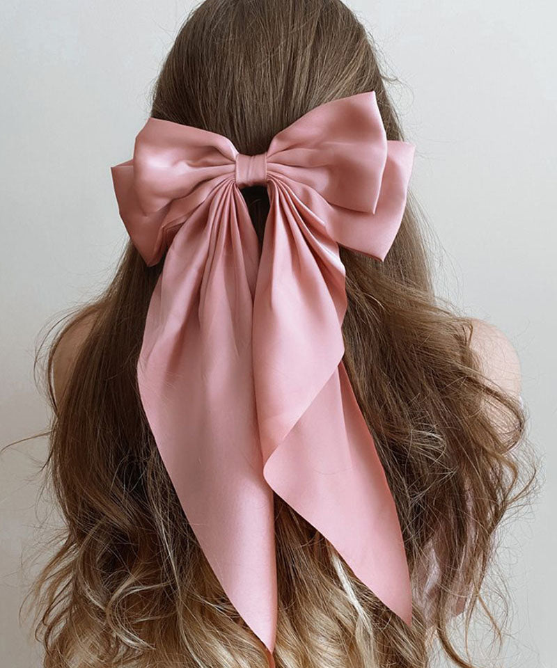 ショッピングゴー shoppinggo リボンヘアアクセサリー 大きめ 髪飾り 大きい おしゃれ キッズ 大人 オシャレ 卒業式 デート 結婚式 旅行