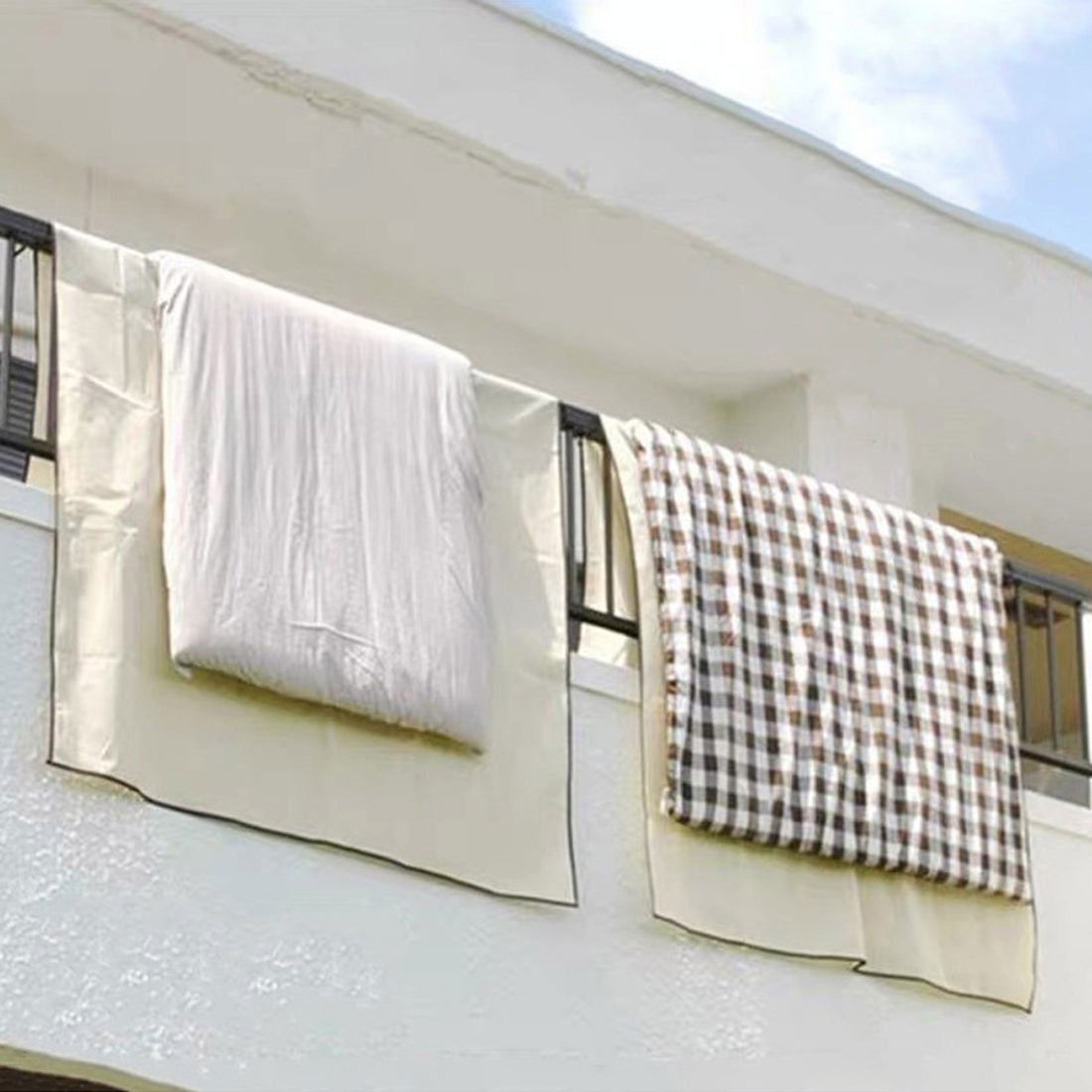 Shoppinggo shoppinggo Futon drying sheet Futon drying Stain prevention sheet Veranda Futon Stain prevention Large size 160 x 240 cm Futon Outside drying Outdoor Futon mattress