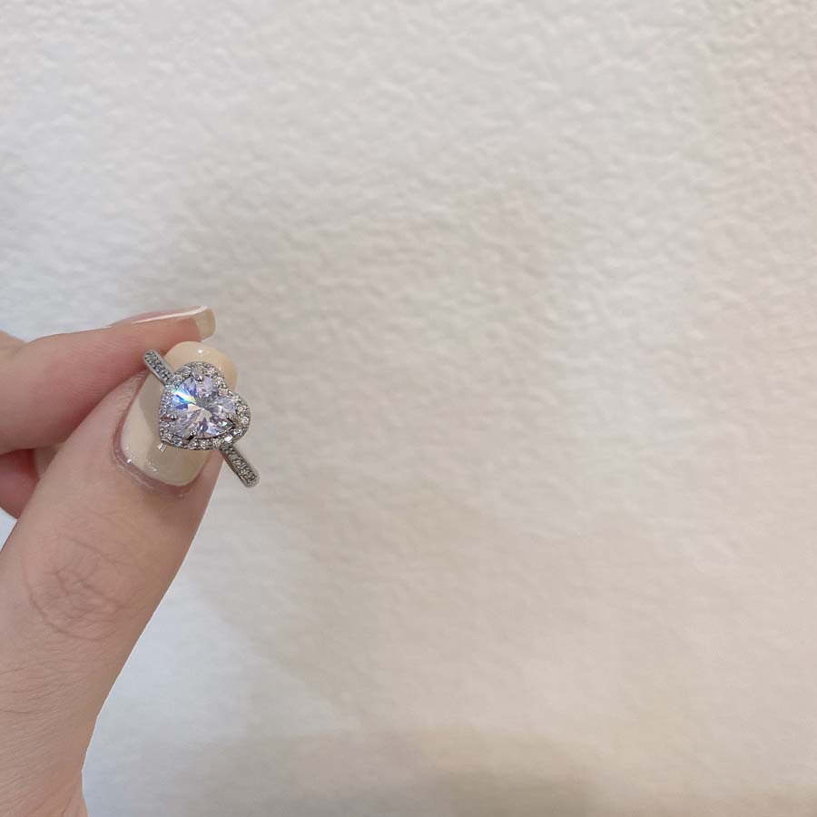 ショッピングゴー shoppinggo ハート指輪  オープン リング フリーサイズ シンプル シルバー 入学式 卒業式 フォーマル カジュアル 結婚式 パーティ （ゴールド） ゴールド