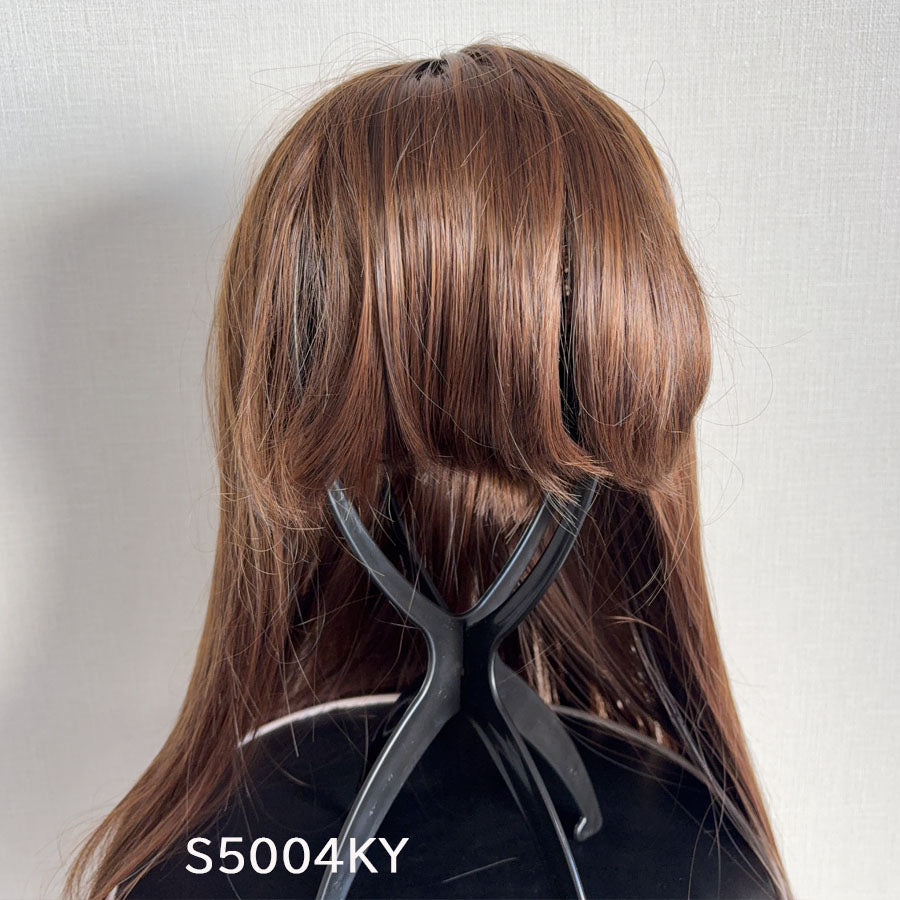 ショッピングゴー shoppinggo ウィッグ ロング 自然 レディース フルウィッグ さらふわ 通気性 バレない 大人かわいい 小顔効果 おしゃれ 普段使い イメチェン （S5001キャメル） S5001キャメル