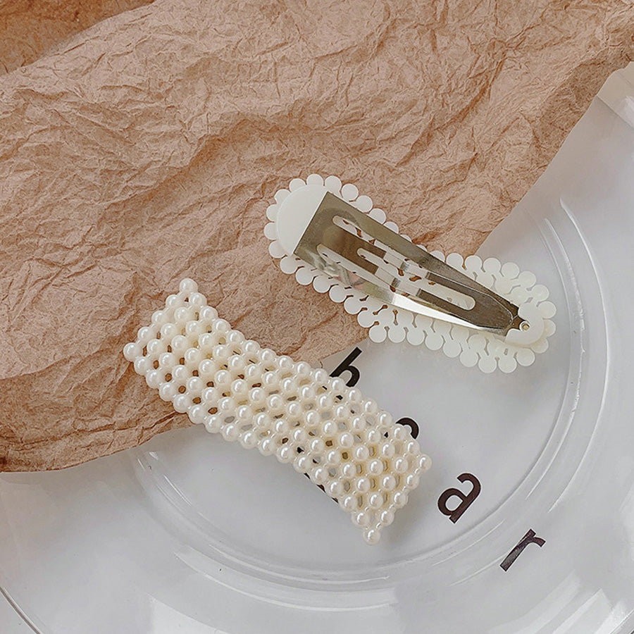 ショッピングゴー shoppinggo ヘアピン6点セット パール ヘアクリップ スリーピン パールヘアピン 髪飾り 結婚式 卒業式 入学式 パーティ 可愛い おしゃれ