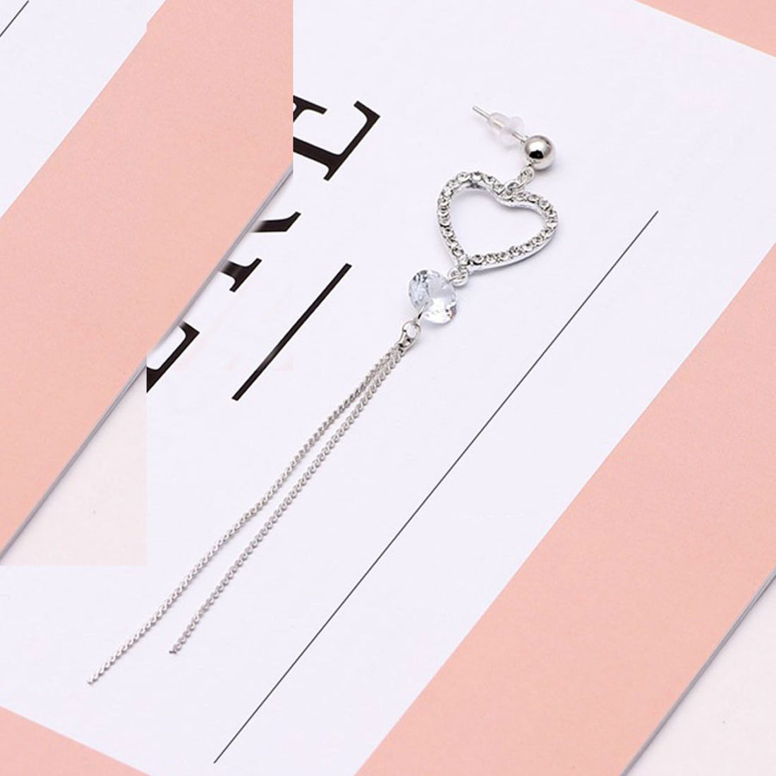 購物Go Shopping Go Pure Cunding Ladies Long Pierce搖動流行的配件