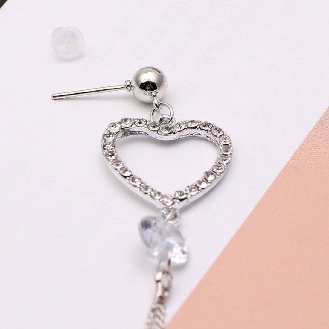 購物Go Shopping Go Pure Cunding Ladies Long Pierce搖動流行的配件