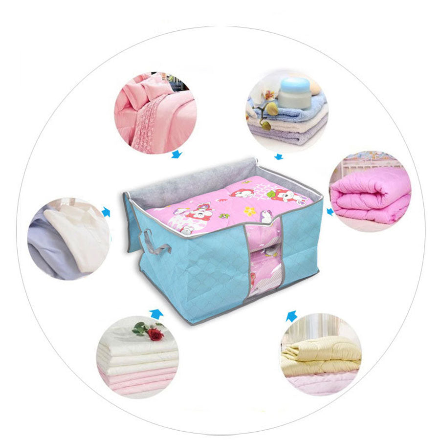 ショッピングゴー shoppinggo 衣類・布団収納袋 布団収納ケース 衣類 収納ケース 衣類収納袋 おしゃれ 横置き コンパクト シングル 掛け布団 掛布団 ふとん しゅうのう （パープル） パープル