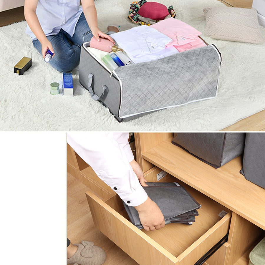 ショッピングゴー shoppinggo 衣類・布団収納袋 布団収納ケース 衣類 収納ケース 衣類収納袋 おしゃれ 横置き コンパクト シングル 掛け布団 掛布団 ふとん しゅうのう （パープル） パープル