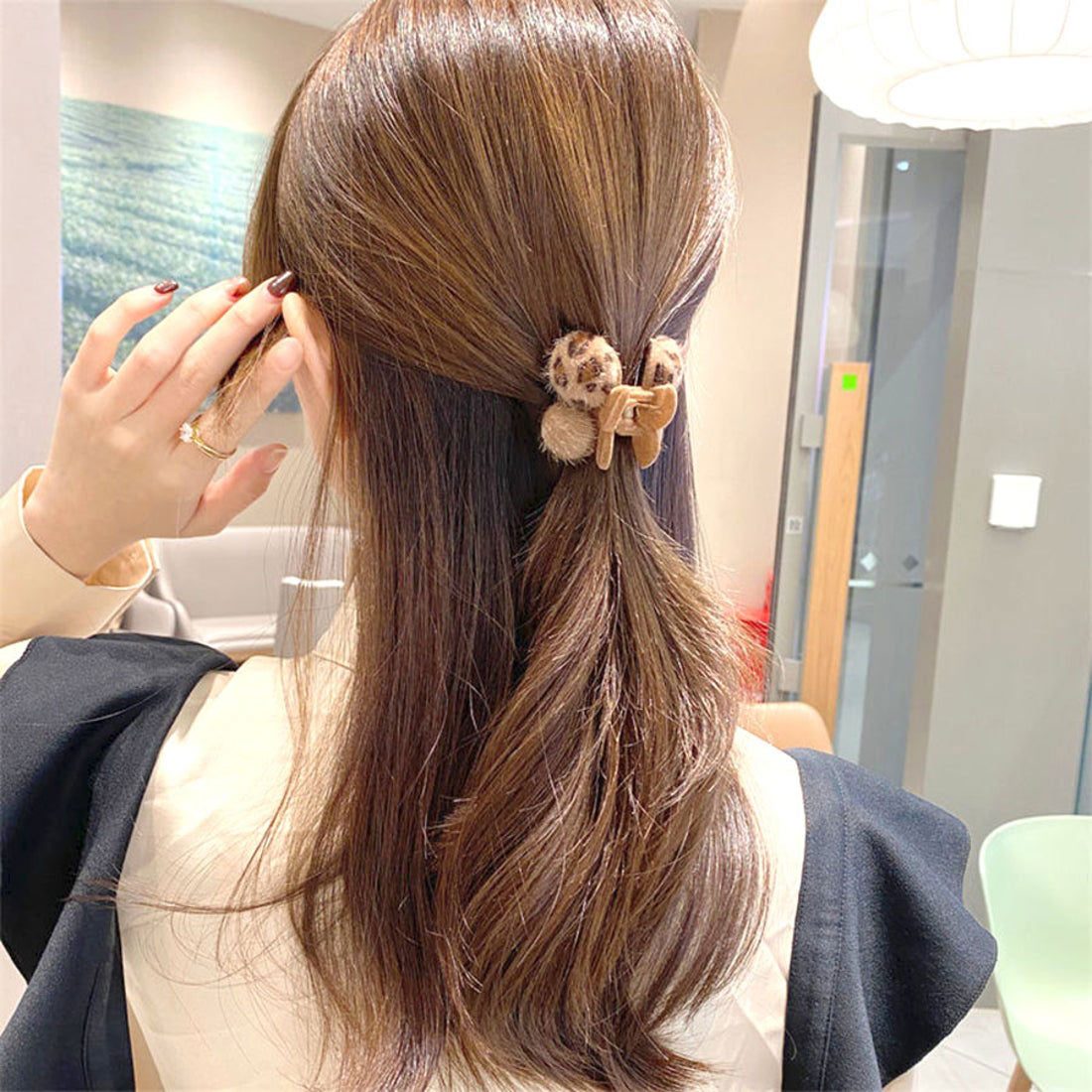 ショッピングゴー shoppinggo バンスクリップ ヘアクリップ オシャレ 髪飾り