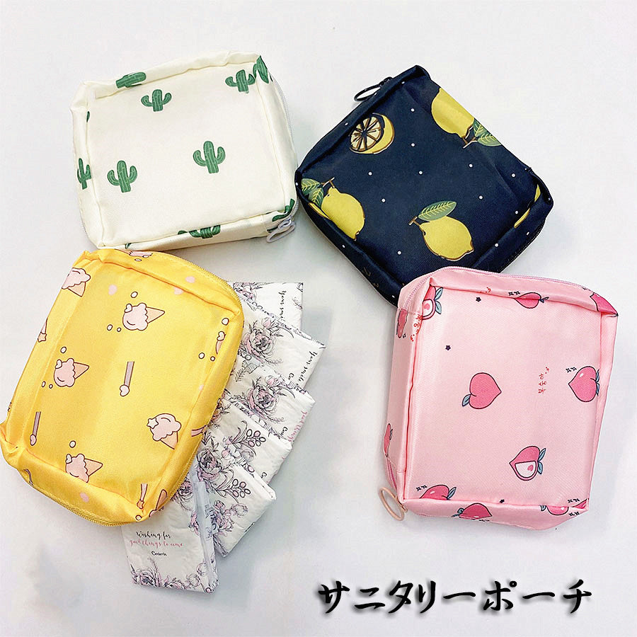 ショッピングゴー shoppinggo ミニ ポーチ 小物入れ 小さめ ファスナー カード キーケース サニタリーポーチ  ジュニア コスメ