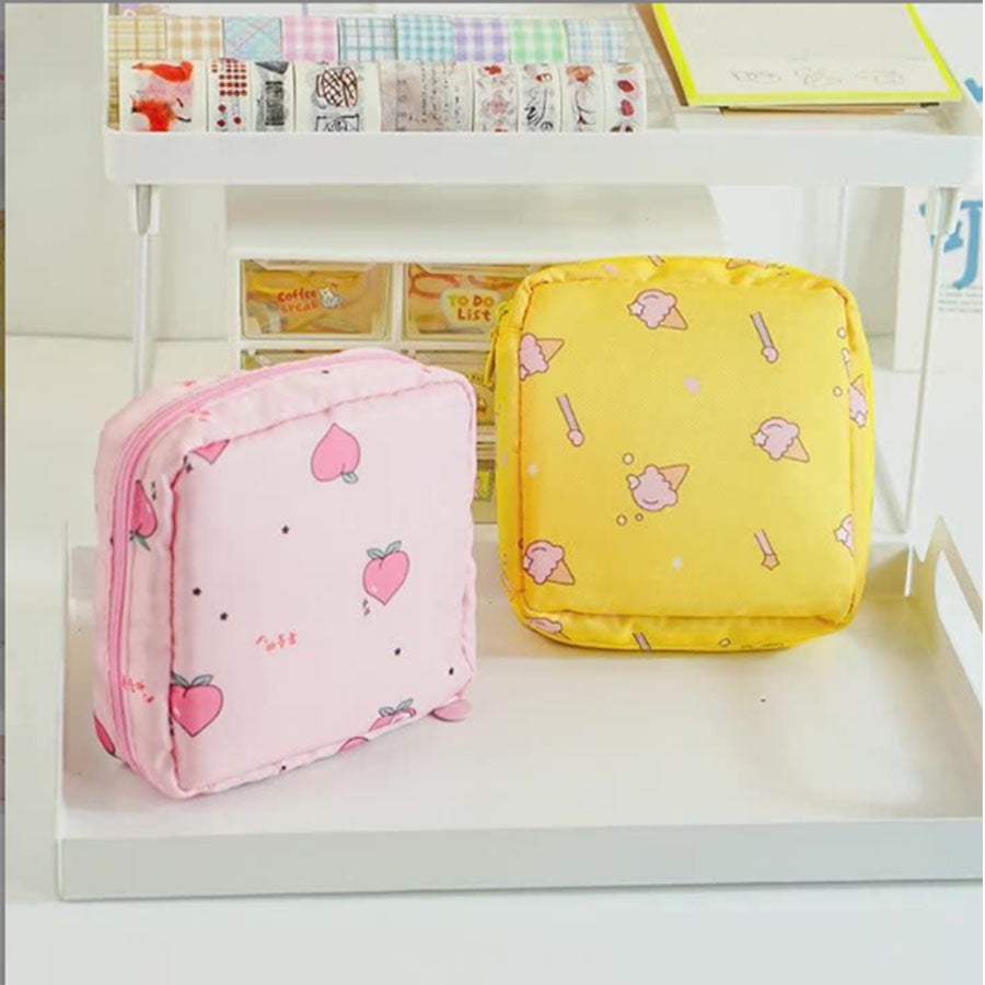ショッピングゴー shoppinggo ミニ ポーチ 小物入れ 小さめ ファスナー カード キーケース サニタリーポーチ  ジュニア コスメ