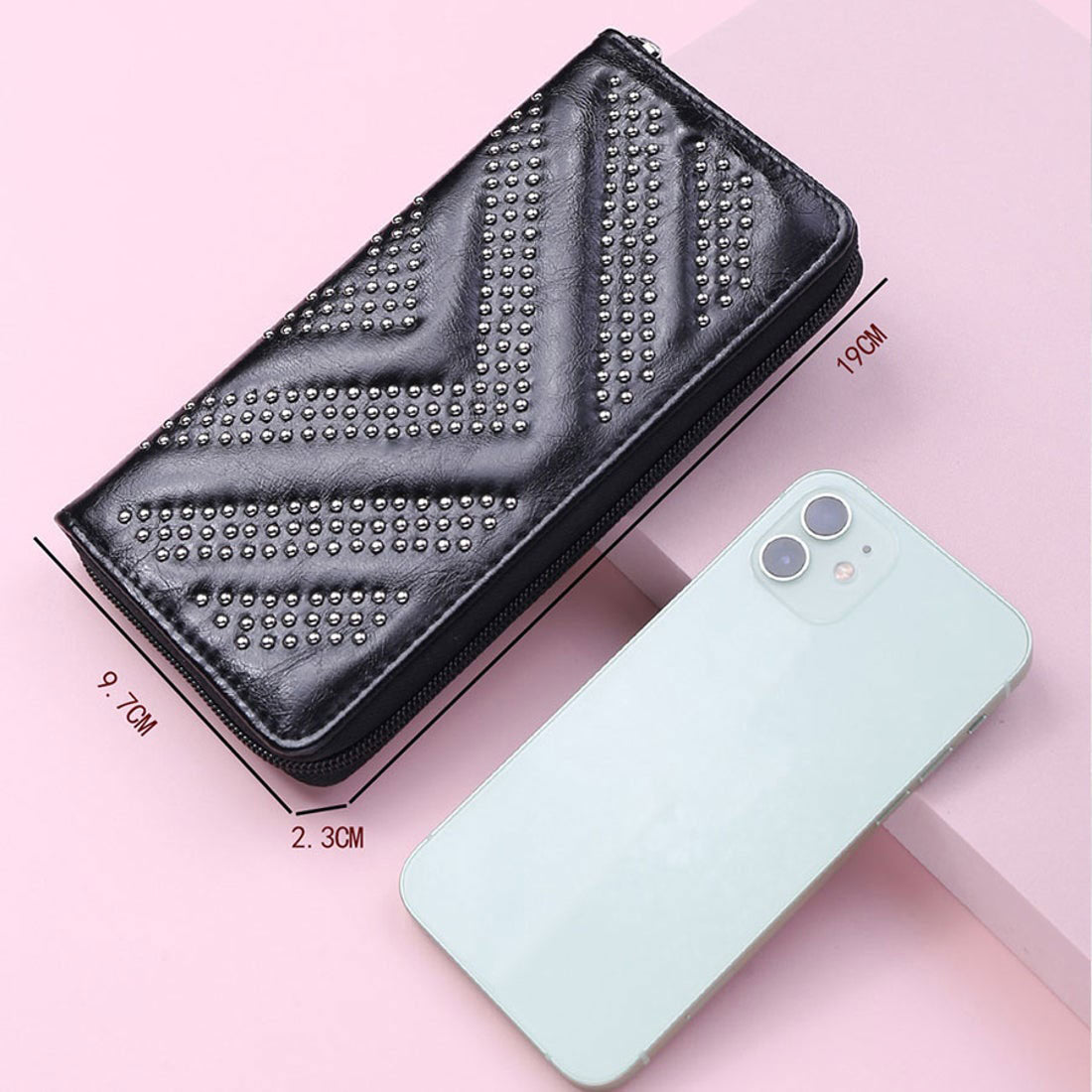Shoppinggo shoppinggo Long wallet for women Large capacity Card holder Cover Adult cute Stylish Long wallet Large Cute Coin purse Divider