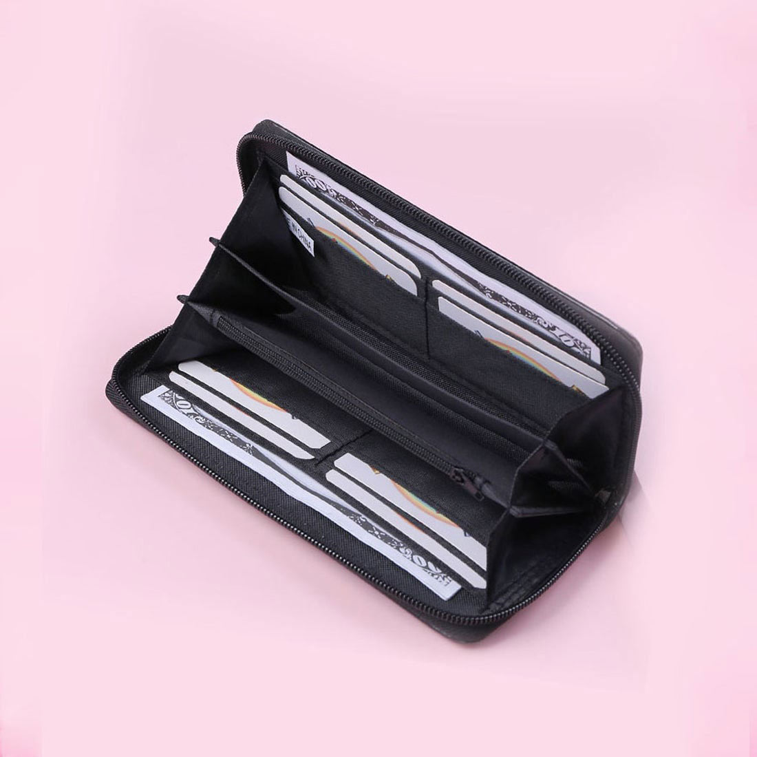 Shoppinggo shoppinggo Long wallet for women Large capacity Card holder Cover Adult cute Stylish Long wallet Large Cute Coin purse Divider