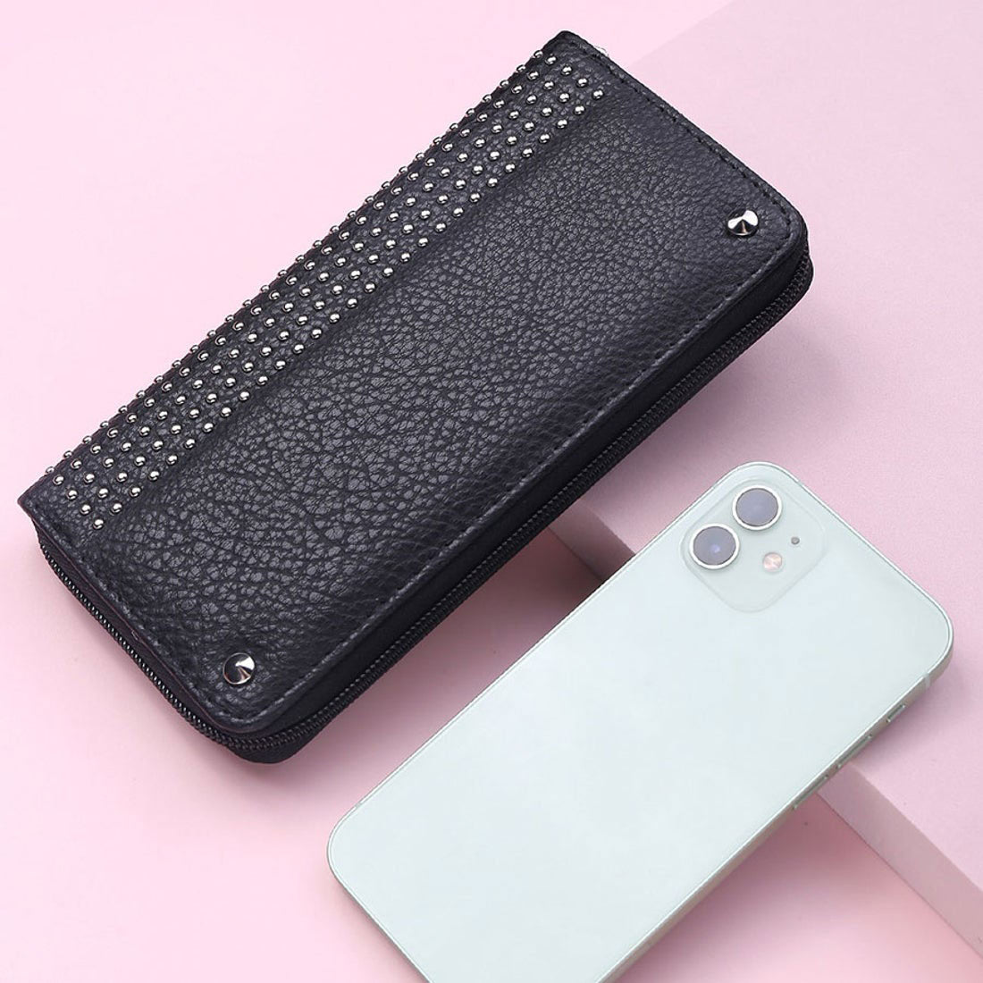 Shoppinggo shoppinggo Long wallet for women Large capacity Card holder Cover Adult cute Stylish Long wallet Large Cute Coin purse Divider