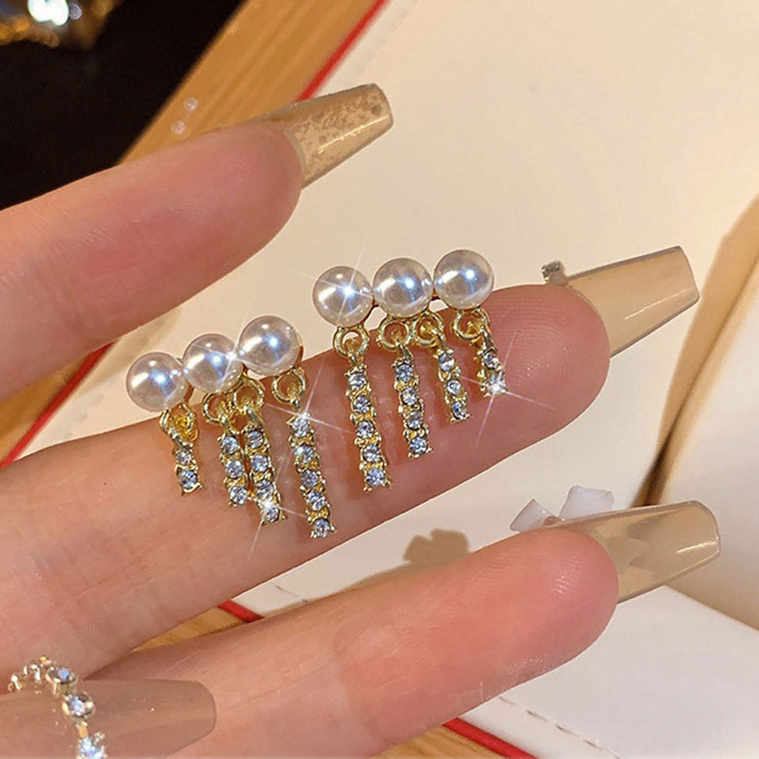 ショッピングゴー shoppinggo ピアス パール レディース 人気アクセサリー （ゴールド） ゴールド