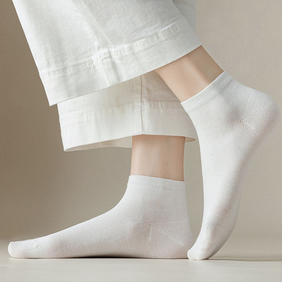 Shoppinggo shoppinggo socks, socks for women, anti-cold socks, non-stuffy socks, socks, footwear, short length, ankle socks, white, black, white, cute